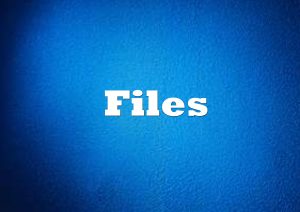 Files copy